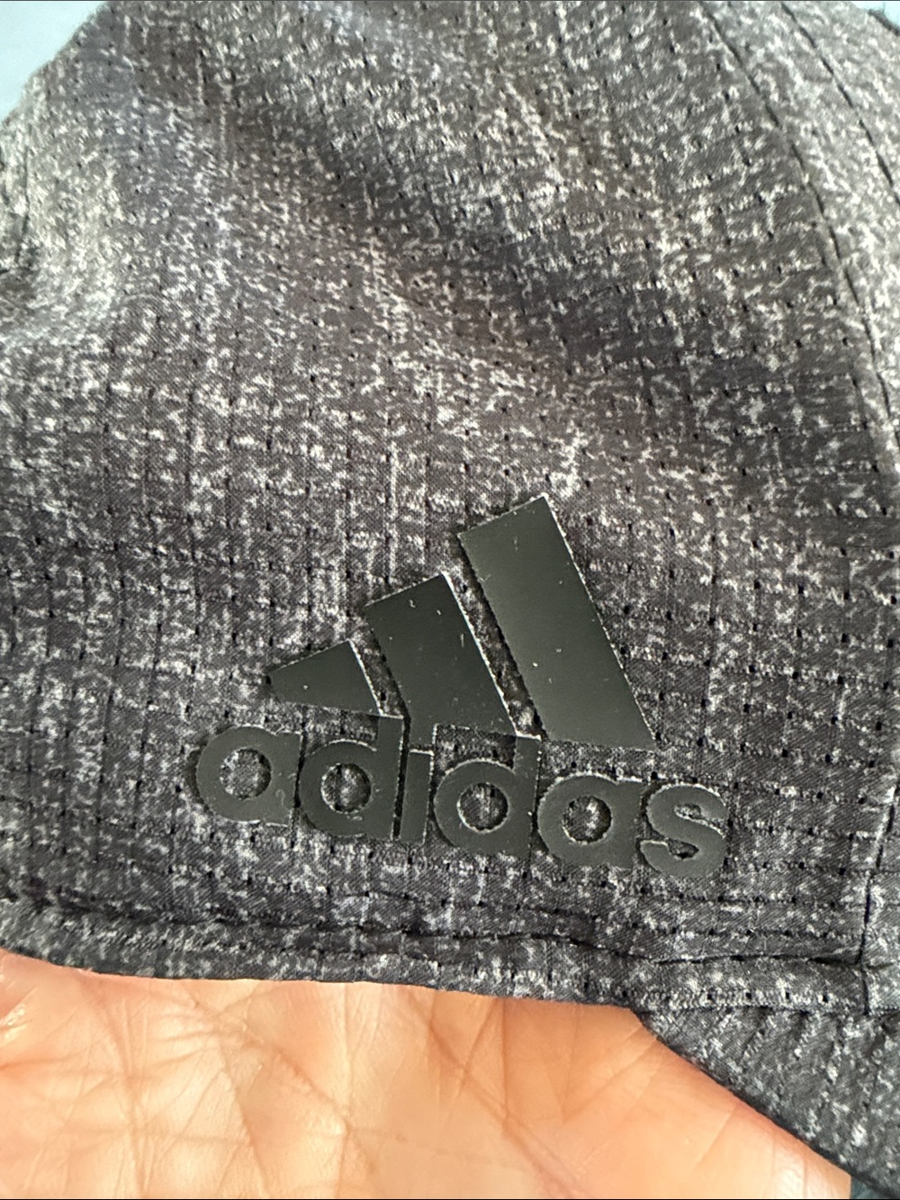 adidas Grey Heathered Peahen Embroidered Baseball Hat - Picture 2 of 7